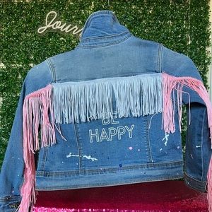 Custom denim jacket